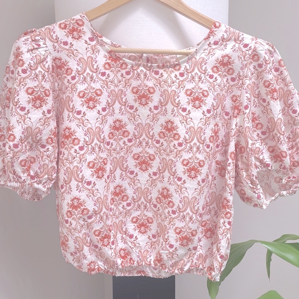 Cynthia Rowley L Crop Top! 🌻🌞